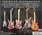 [Back of 'Live In New Haven, USA 86']