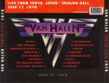 [Back of 'Live in Tokyo 1978']