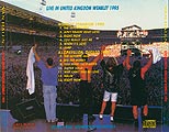 [Back of 'Live In United Kingdom Wembley 1995']
