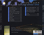 [Back of 'I'm Not Talking About Love']