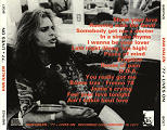 [Back of 'Van Halen '77+ Lives On: '77+ Live Part Four']