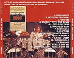 [Back of 'Wild In The Stadium']