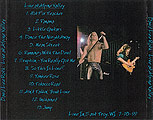 [Back of 'Live at Alpine Valley']